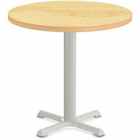 SPECIAL-T Table, Round, 36in Dia x 42in, Gray Base/Crema Maple Top SCTSTAR236BHGCM